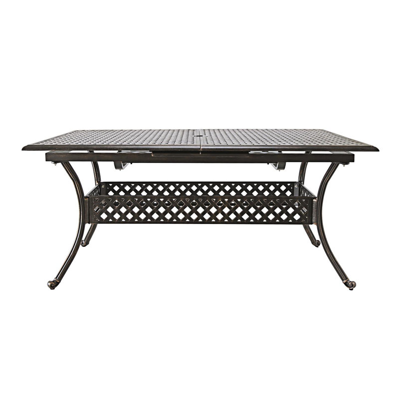 Friedrun Cast Expandable Dining Table