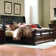 Danaya Sleigh Bed, Dresser & Mirror Set