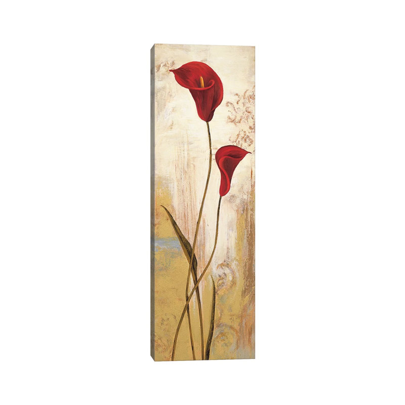 Panneau Calla 1 Piece Wrapped Canvas Panoramic Painting, 30.48 cm H x 91.44 cm W x 1.91 cm D