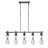 Apothecary 5 - Light Kitchen Island Linear Pendant-114765584