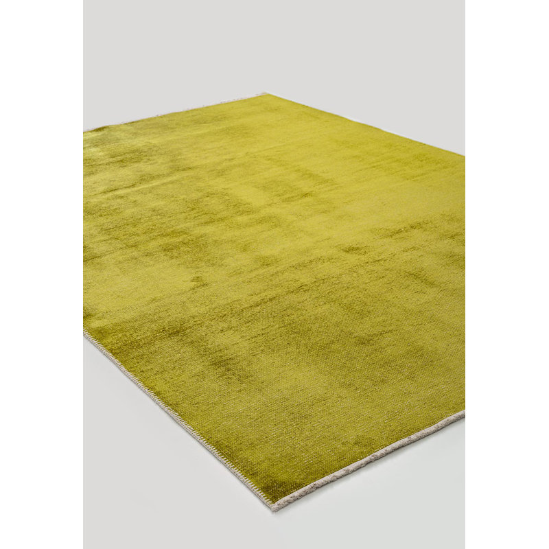Rapture Area Rug in Green, Rectangle 6'7" x 8'3"