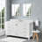 Render 60'' Single Bathroom Vanity With Engineered Stone Top-22022781-22353159