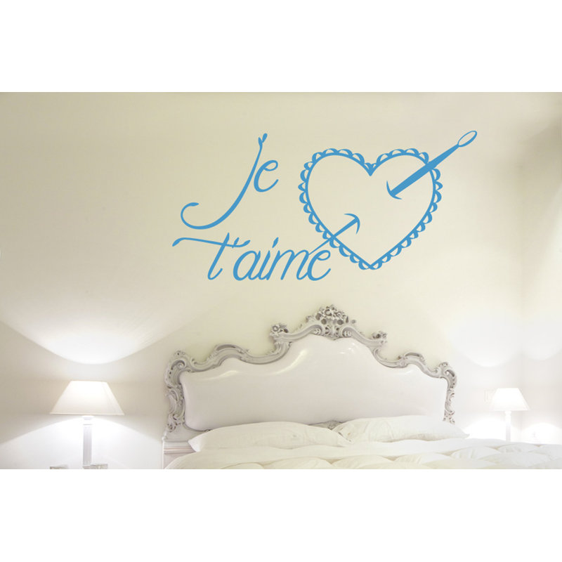 Wall Decal, Blue, Large