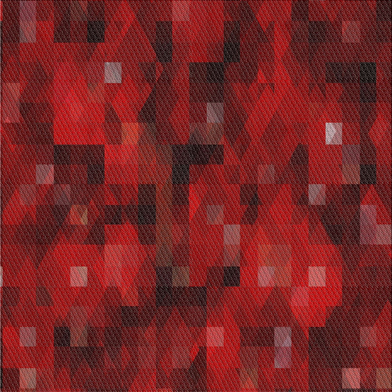 Geometric Indoor Rug, Square 6'