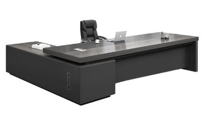 Myshayla L-Shaped Executive Desk