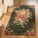 Tammie Floral Black/Red Area Rug