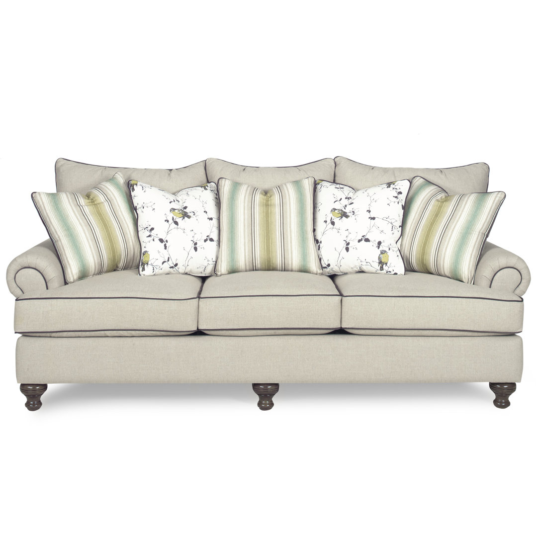Duckling 100'' Upholstered Sofa Paula Deen Home Leg 