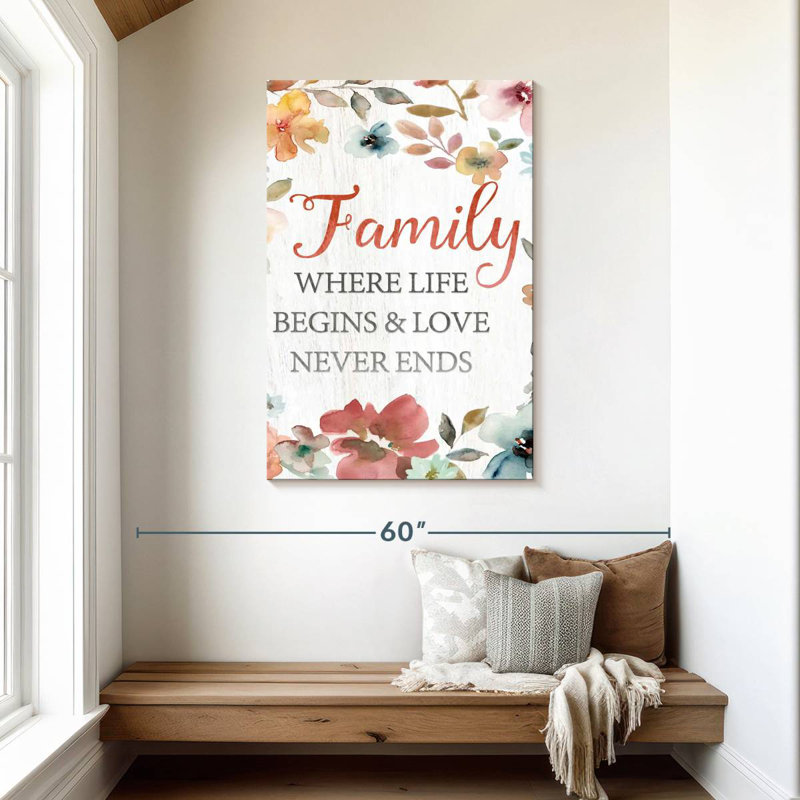 « Family Life Begins », H 45 po x l 30 po