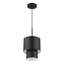 Mini-luminaire suspendu noir 1 lumière Zolana-725090356-725090318