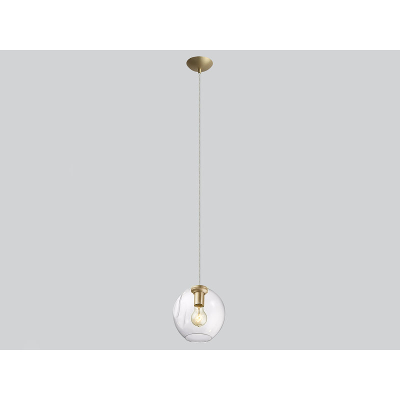 Fairfax 1 - Light Pendant, Brushed Brass