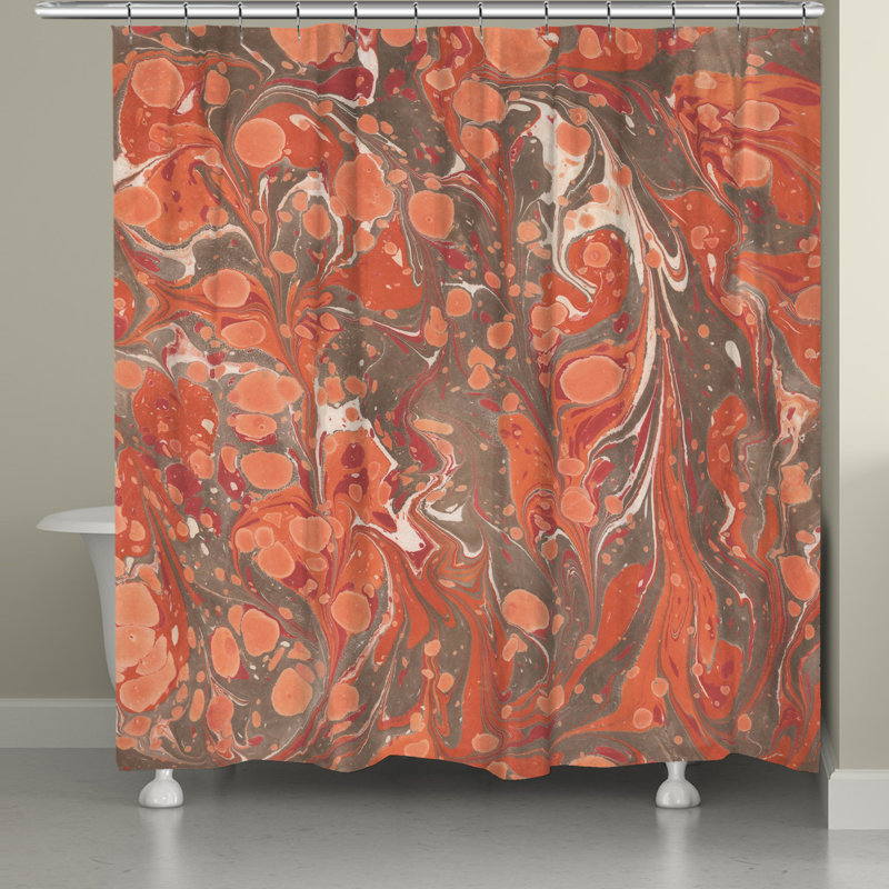Castellon Abstract Shower Curtain
