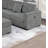 Sectional sofa with footstool