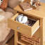 Eita 45cm W Manufactured Wood Bedside Table