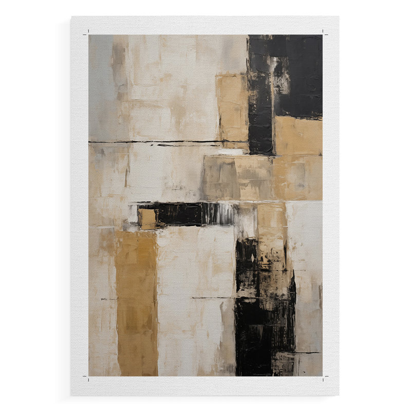 Série ABSTRACT CDII - Impression sur toile seulement - NON-CADRE, H 36 po x l 24 po