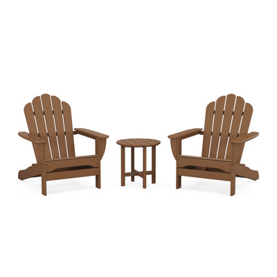 3-Piece Monterey Bay Oversized Adirondack Set