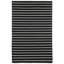 Tapis intérieur / extérieur noir / ivoire Garbrielle-1418006738