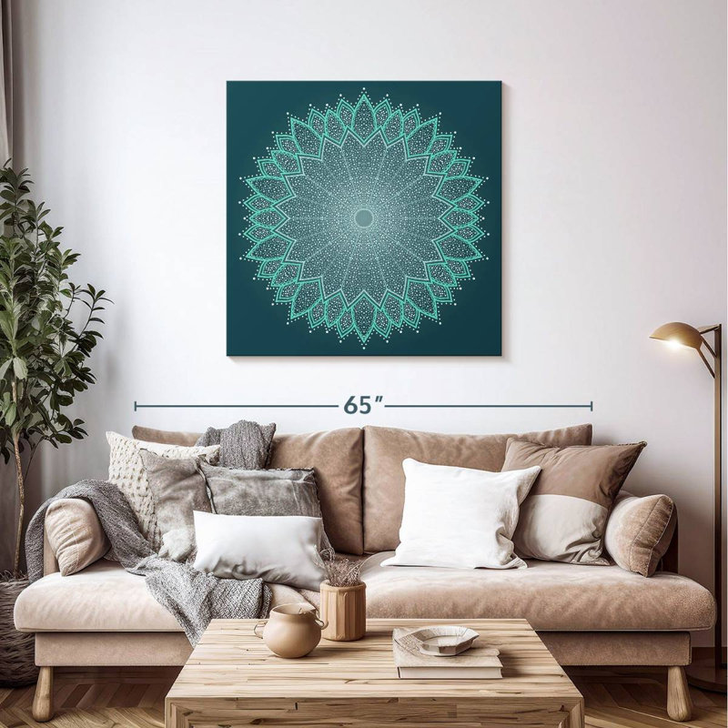 Mandala de couleur turquoise Kerner