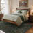 Oriental Vintage Machine Washable Non-Slip Dark Green Indoor Area Rug-1750394145-1750394151