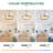 Brynnly 42" Retractable DC Motor Ceiling Fan with LED Lights, Remote 3-Colour 6-Speed-1762632079