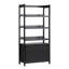 Bibliothèque Jedah H 70 "x l 33" avec rangement inférieur à 2 tiroirs-1976245317