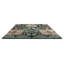 Hand Tufted Wool Floral Area Rug in Tump Green-732894352