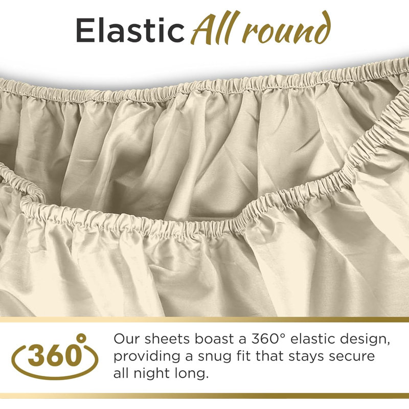 100% Microfiber Double Brushed Sheet Set - Extra-Soft & Wrinkle-Free - 15" Deep Pockets - Ideal for Dorms, Hospitals & Split Beds - 3 PC Set