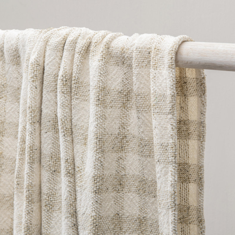 Sari Cotton Blend Accent Throw