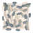 Venetian Pebbles Flt 4 Color 12 in. x 12 in. Satin Pebbles Floor and Wall Tile (10.66 sq. ft./Case)-36937505
