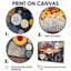«Red and Orange», ensemble d'impressions murales arctiques-107195460-107195465