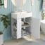 Meuble-lavabo simple 21,6 po avec plateau en céramique Letemps
