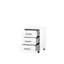Gregson 40cm Wide 3 -Drawer Mobile File Cabinet-1294140835