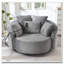 Fauteuil demi-tonneau pivotant à 360 °-1100501262