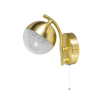 Goodspeed 1 - Light LED Dimmable Stain Brass Armed Scone