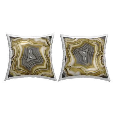 Coussin Minéral Crystal Agate Geode