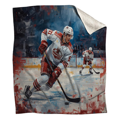 Couvertures de joueurs de hockey sur glace