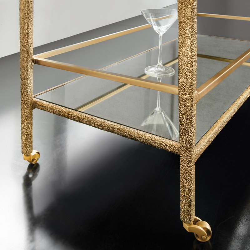 Modern History Bar Cart