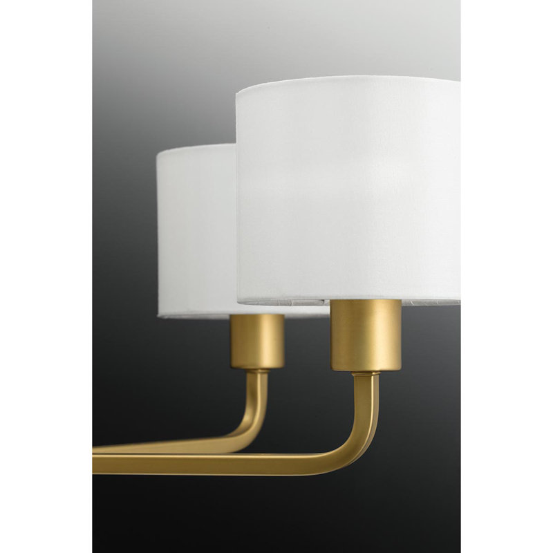 Perth 5 Light Metal Dimmable Chandelier
