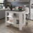 Courson Kitchen Island 2-Tier Shelf 40" Width And Large Work-2080873029-2080873082