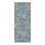 Tapis bleu à motif zébré Allandale-147503236-134440970