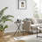 Franda Gray Faux Concrete End Table