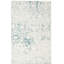 Tapis turquoise / ivoire à motif abstrait Alpine-572216591