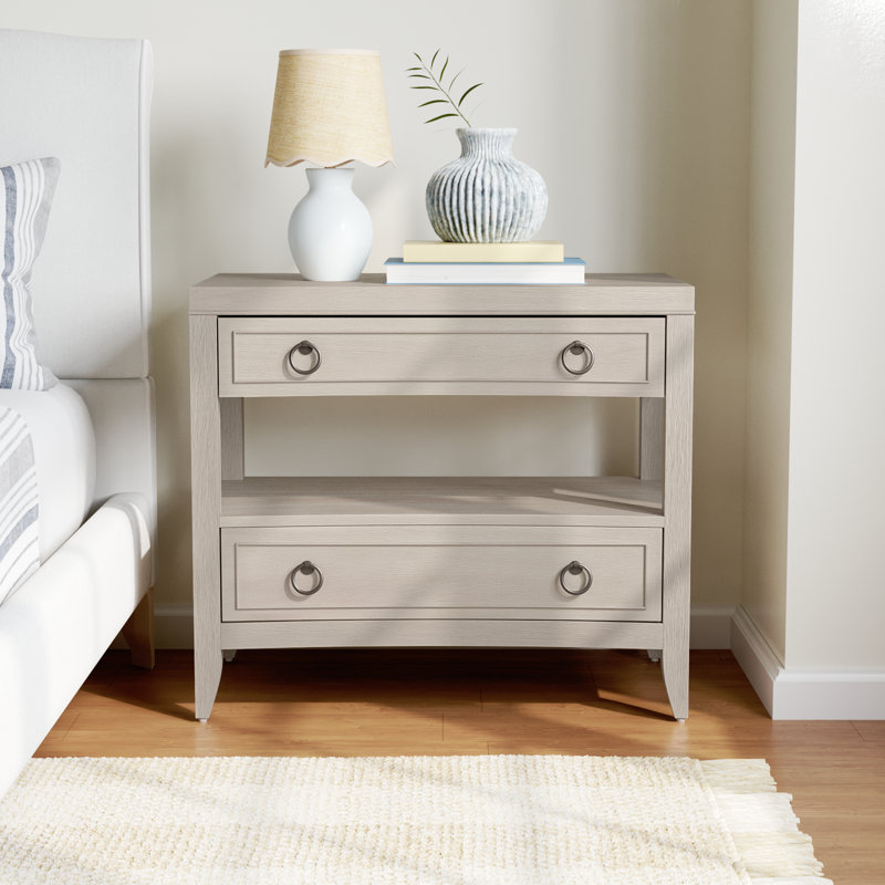 Caterina 2-Drawer Nightstand