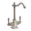 Robinet d'eau chaude / froide instantané avec bec pivotant traditionnel Whitehaus-21619893