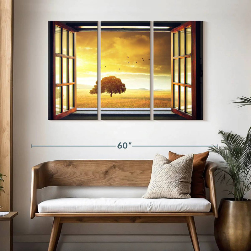 Harnek Sunny Spring Window, 32" H x 50" W