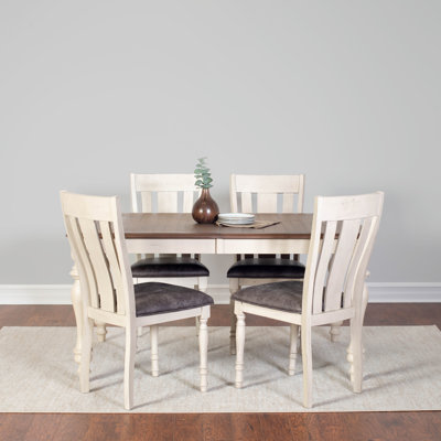 Mixon Extendable Four Leg Dining Set