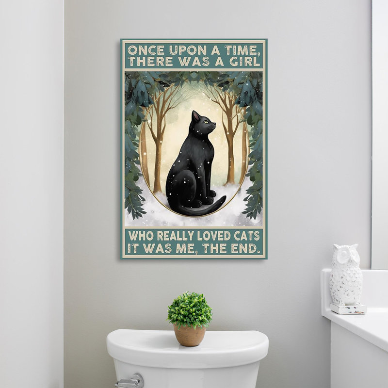 «Attikus Who Really Loved Cats 2», impression sur toile