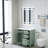 Modern Bathroom Vanity with Ceramic Sink,Soft-Close Doors-1642685034