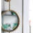 Iron Frame Vertical Round Mirror