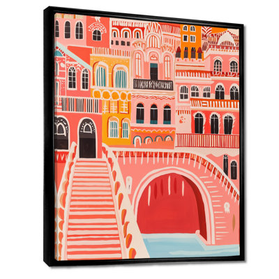 Pop Art Los Angeles Cityscape I - Los Angeles Wall Art
