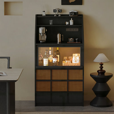 Buffet rétro en composite de bois